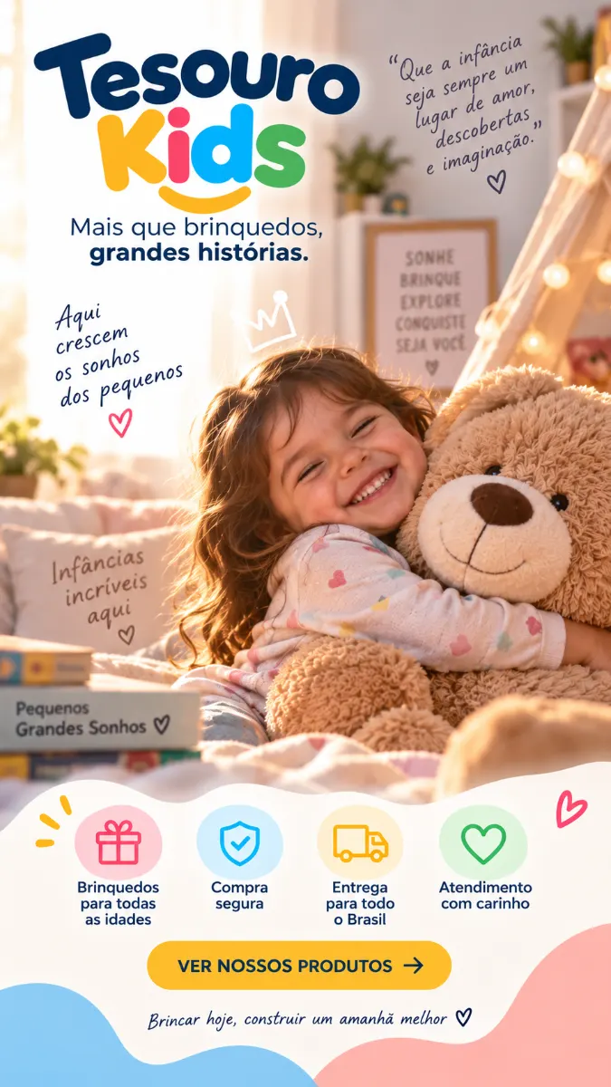 Tesouros Kids — Novidades e ofertas