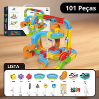 MagicTrain - Trilho Mágico Magnético Educativo 101pcs