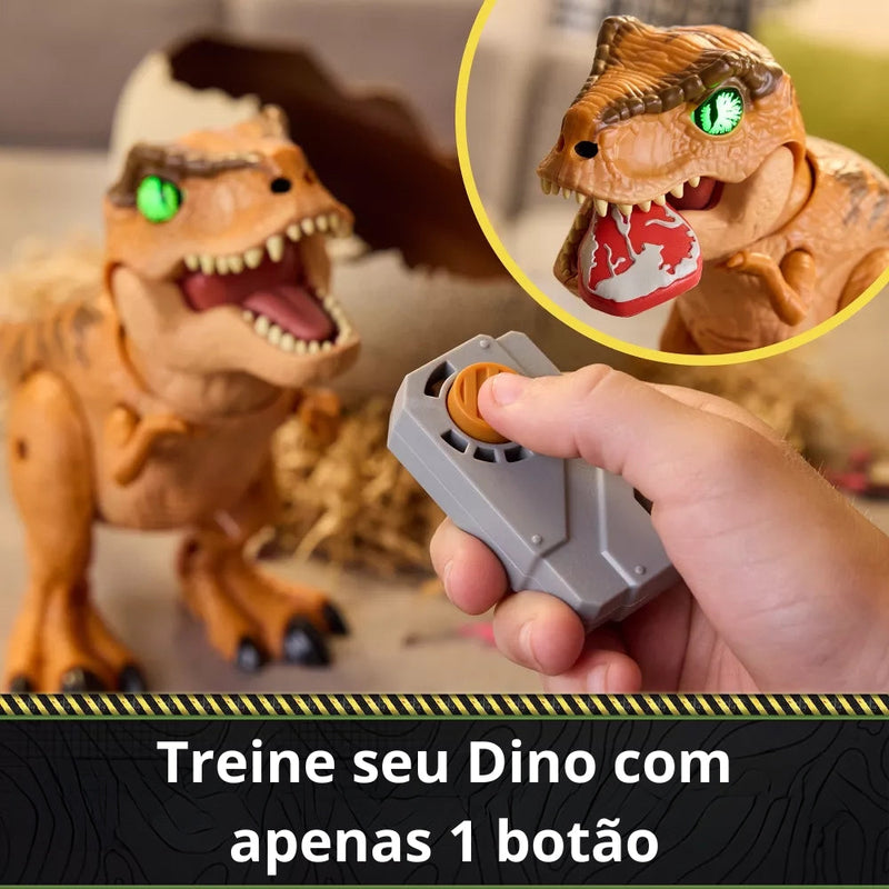 Dinossauro Rex Interativo com Sons e Reações